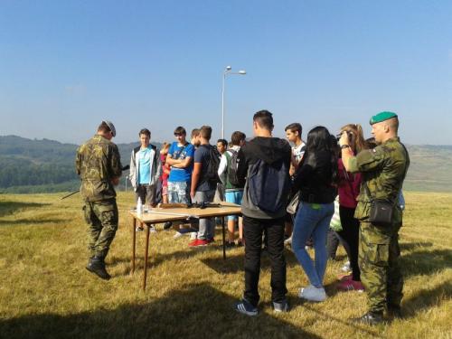 Návštěva u vojáků